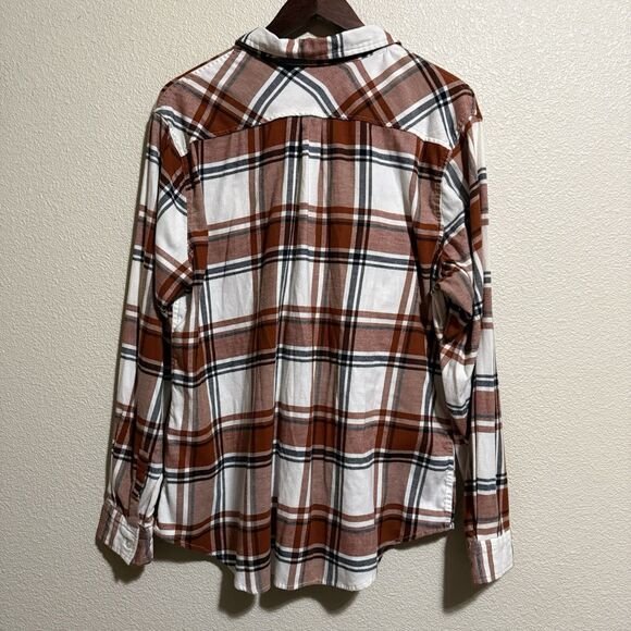 Weatherproof Vintage Ladies Comfort Stretch Flannel Shirt Red Size XXL 2XL - Picture 3 of 6